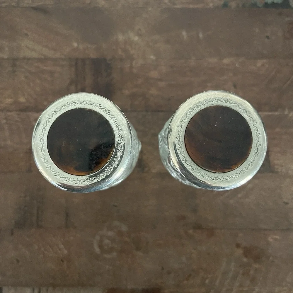 Vintage 80s Ralph Lauren Crystal Vanity Bottles Lot of 2